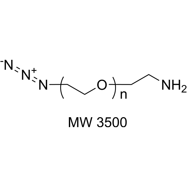 Azide-PEG-amine (MW 3500)